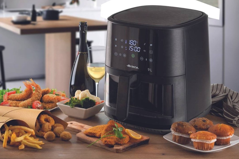Fritéza horkovzdušná Ariete Air Fryer 4630, 9 l černá