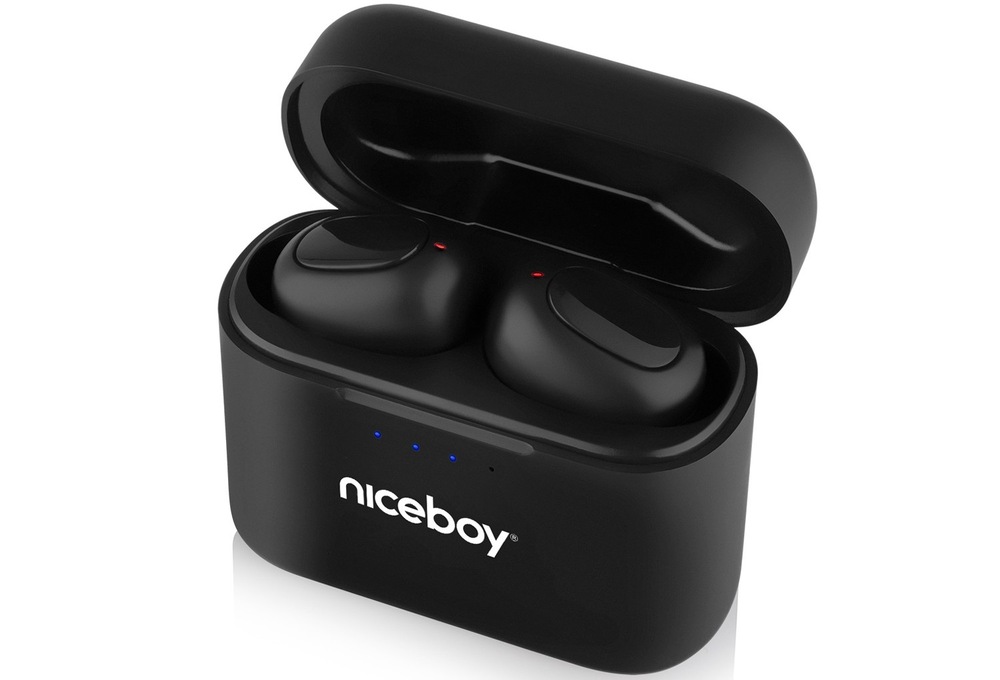 Sluchátka Niceboy HIVE Podsie 2021 černá