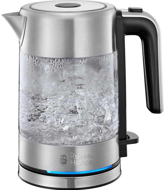 Rychlovarná konvice RUSSELL HOBBS 24191-70 Compact Home Glass sklo