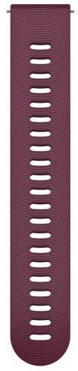 Řemínek Garmin Quick Release (20 mm), silikonový vínový