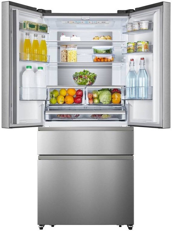 Americká lednice Hisense RF540N4SBI2 nerez