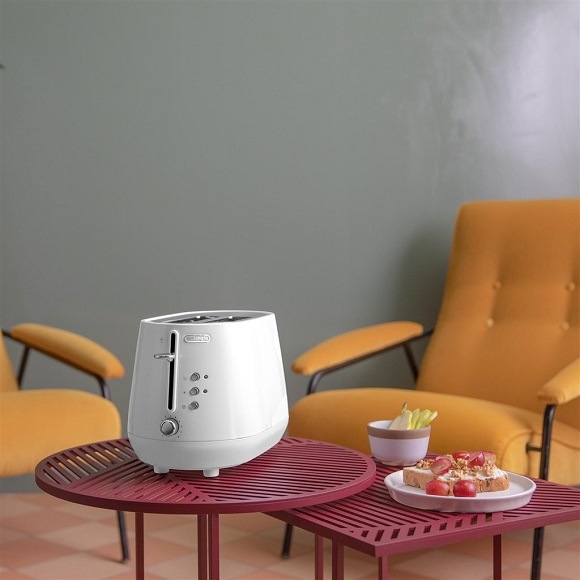Topinkovač De'Longhi Eclettica CTY2103.W bílý Topinkovač De'Longhi Eclettica CTY2103.W bílý
