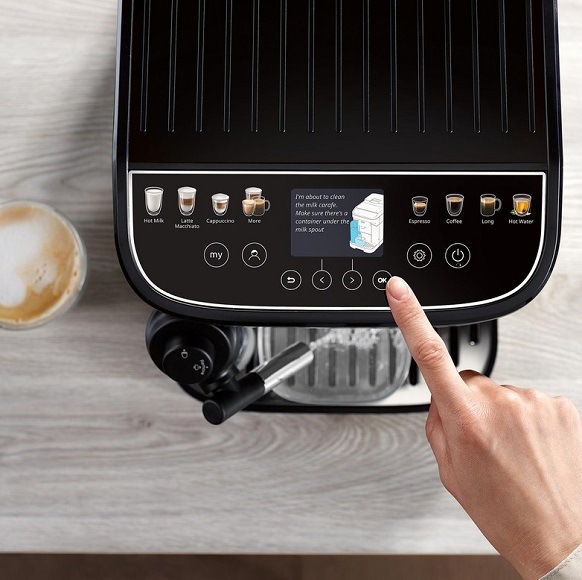 Automatický kávovar De'Longhi Magnifica Evo Next ECAM 310.80.SB černý/stříbrný