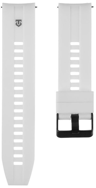 Řemínek Tactical Quick Release (22 mm), silikonový - bílý