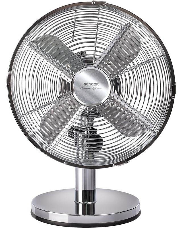 Ventilátor stolní Sencor SFE 2540SL nerez