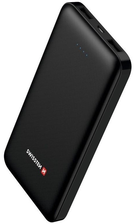 Powerbanka Swissten Worx 10 000mAh černá