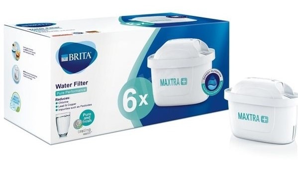 Filtr na vodu BRITA Pack 6 Maxtraplus PO