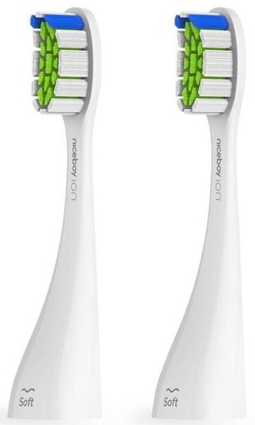 Náhradní hlavice Niceboy ION Sonic PRO UV Soft white (2 ks)