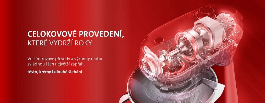 Kuchyňský robot ETA Storio II 2043 90020, planetární systém míchání