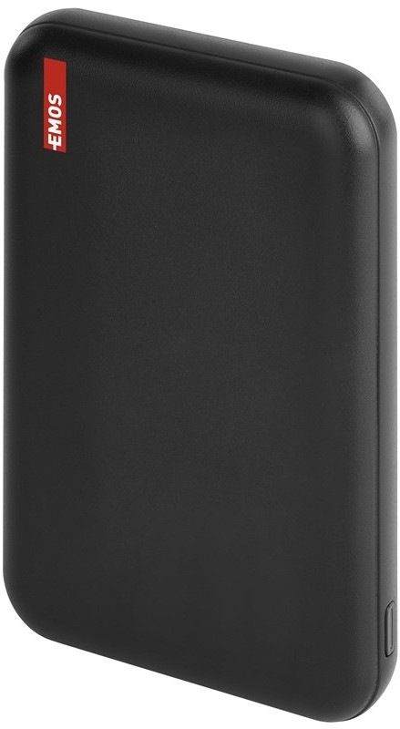 Powerbanka EMOS WI 521, 20W 5000 mAh - černá