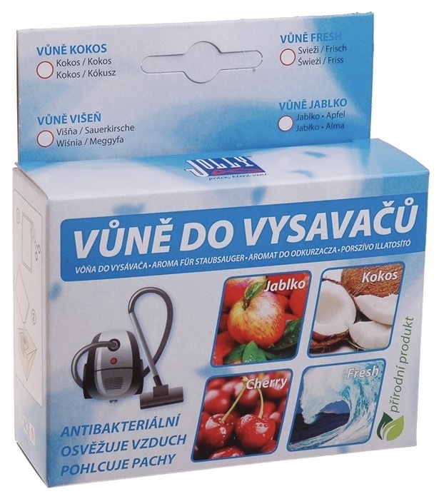 Vůně do vysavače Jolly s jablkovou vůní, 5 ks v balení