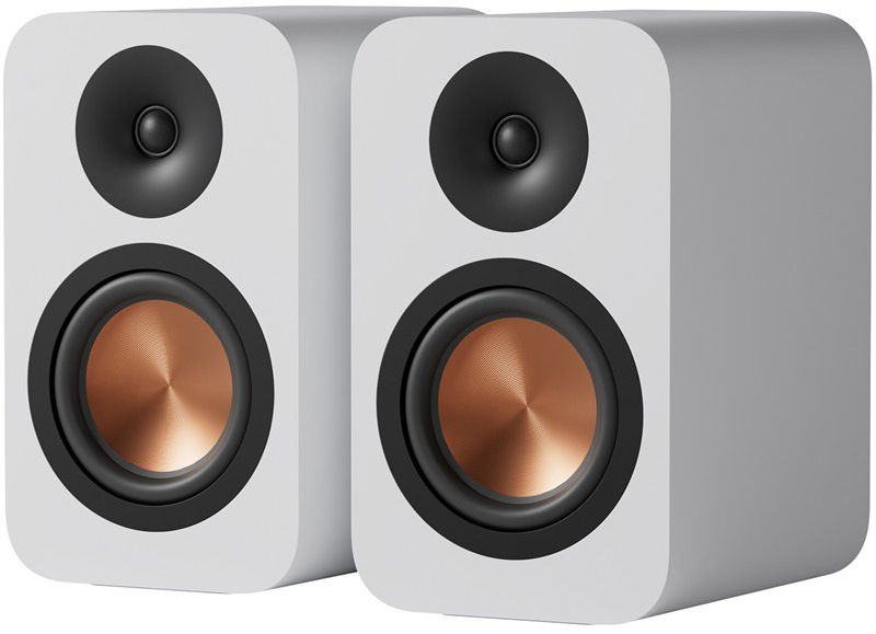 Regálové reproduktory Fosi Audio SP601-B s výkonem 80 W, bílá barva