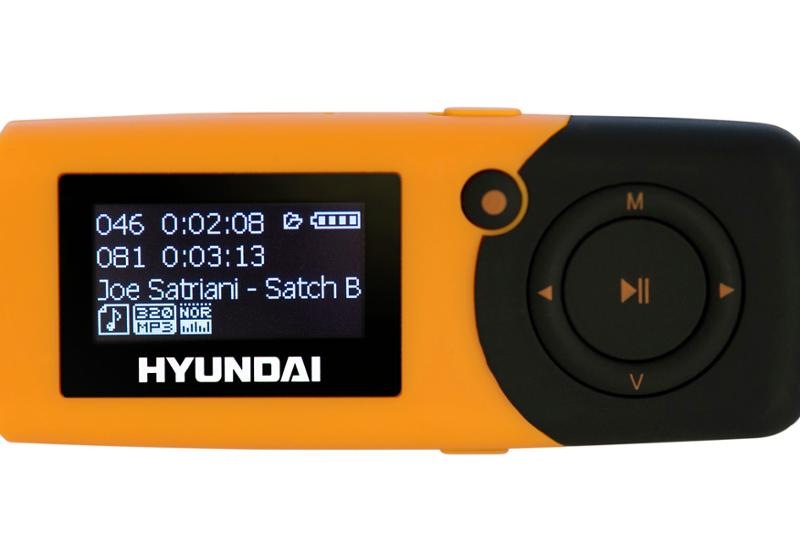 MP3 přehrávač Hyundai MP 366 GB8 FM O oranžový