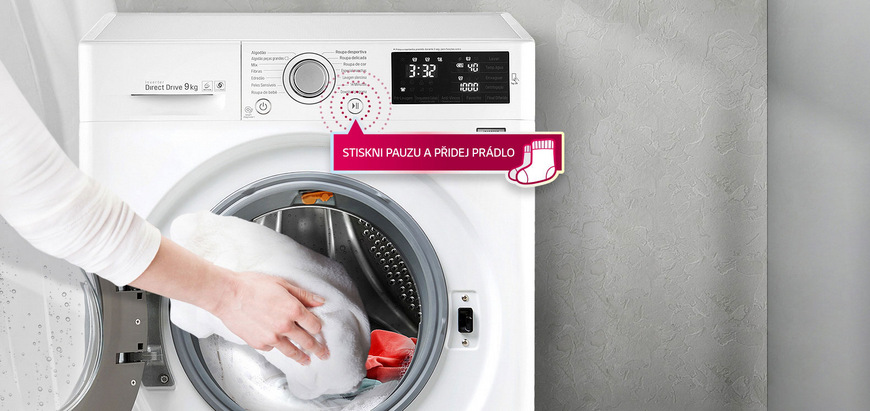 Pračka LG WD62J6WY1W bílá barva Pračka LG WD62J6WY1W bílá barva