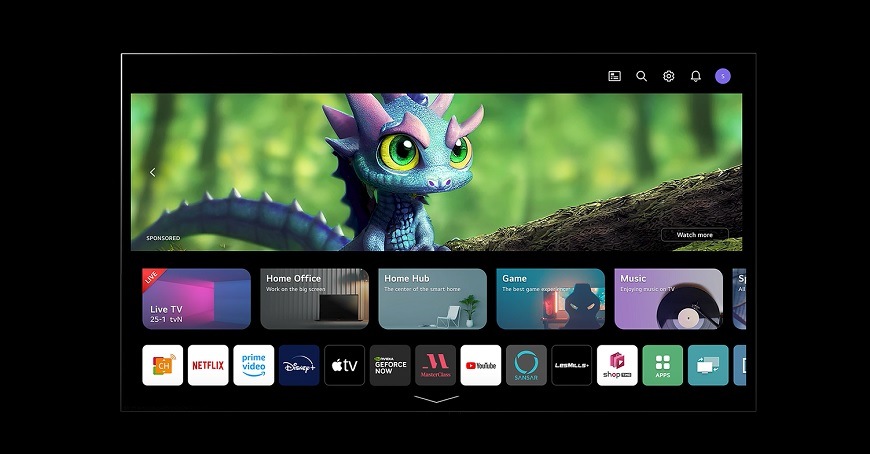 Televize LG OLED65C32 lg_thinq