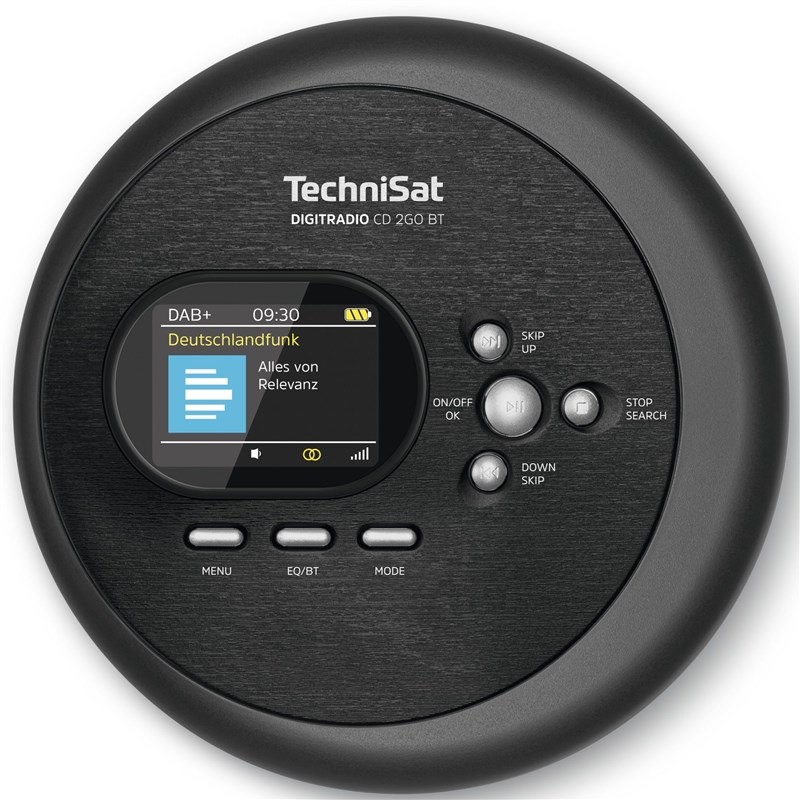 Discman Technisat DIGITRADIO CD 2GO BT černý