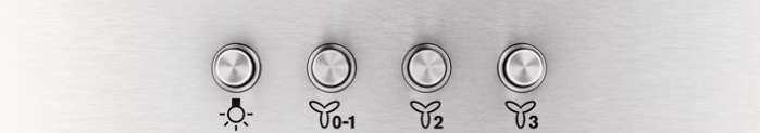 Odsavač par Electrolux LFC319X nerez Electrolux LFC319X ovládací panel