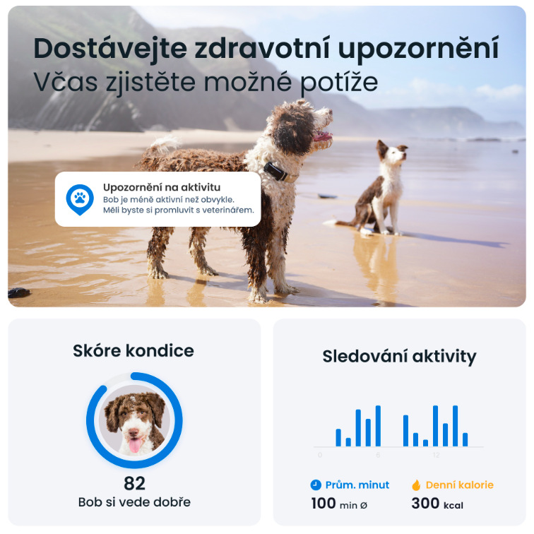 GPS lokátor Tractive DOG 6 - černý