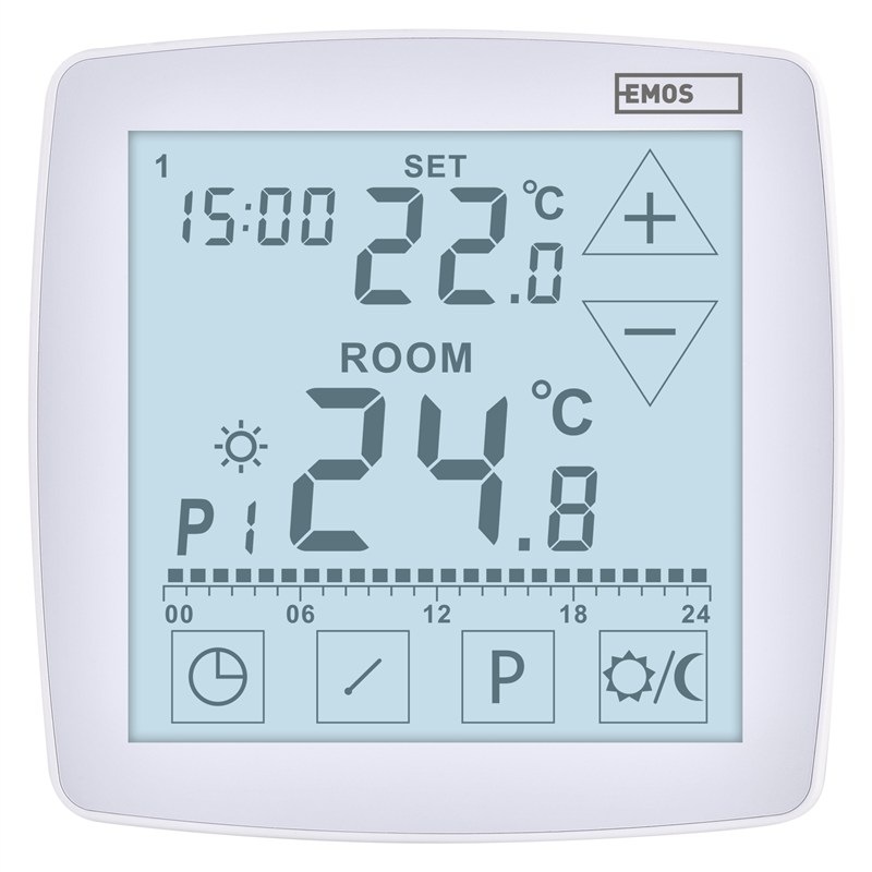 Termostat EMOS OpenTherm, bílá