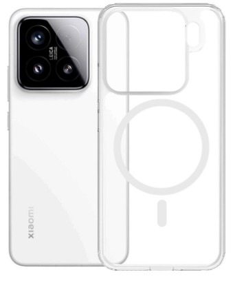 Kryt na mobil 3mk Armor MagCase na Xiaomi 15 průhledný Kryt na mobil 3mk Armor MagCase na Xiaomi 15 - průhledný