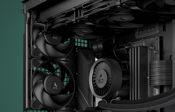 Arctic Cooling P14 Pro PST CO nabízí inteligentní regulaci otáček podle zátěže