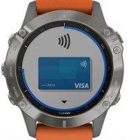 Chytré hodinky Garmin fenix6 Glass černé/stříbrné Chytré hodinky Garmin fenix6 Glass černé/stříbrné