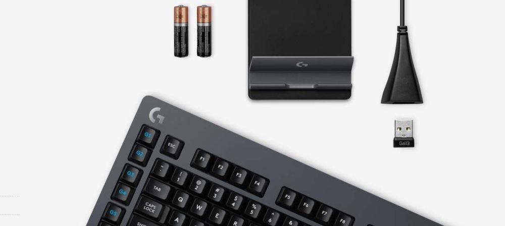 Klávesnice Logitech Gaming G613 Lightspeed US šedá Klávesnice Logitech Gaming G613 Lightspeed US šedá