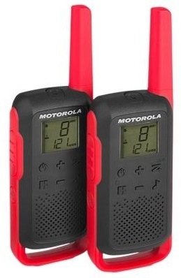 Vysílačky Motorola TLKR T62 červené