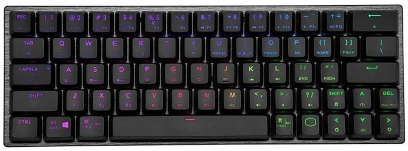 Klávesnice Cooler Master SK622,Bluetooth TTC Low RED Switch, US layout černá Klávesnice Cooler Master SK622,Bluetooth TTC Low RED Switch, US layout černá