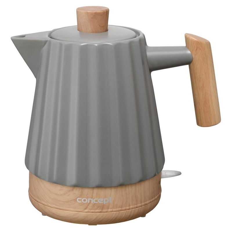 Rychlovarná konvice Concept RK0092 Birdy, 1,5 l šedá