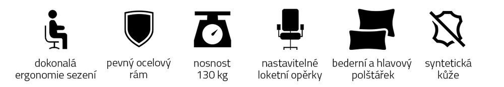 Herní židle Niceboy Oryx Throne černá