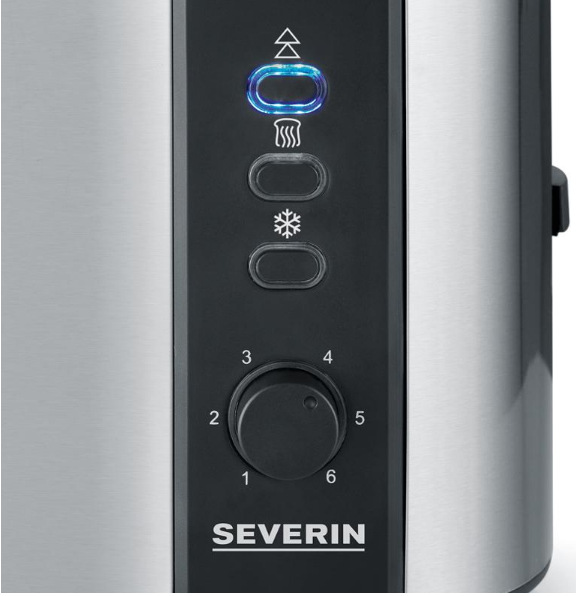 Topinkovač Severin AT 2589 černý/nerez Ovládání
