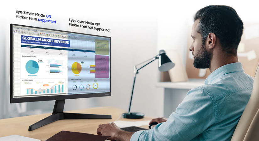 Monitor Samsung T37F černý Monitor Samsung T37F černý