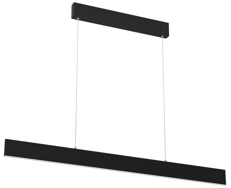 Závěsné svítidlo IMMAX NEO LISTON SMART 118cm 18W Zigbee 3.0 černé