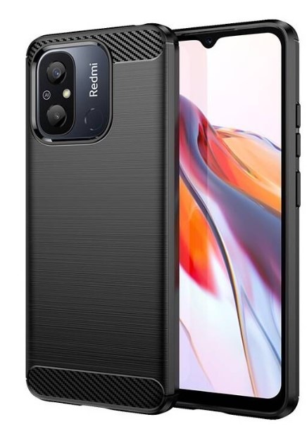 WG Carbon na Xiaomi Redmi 12C 4G, černá