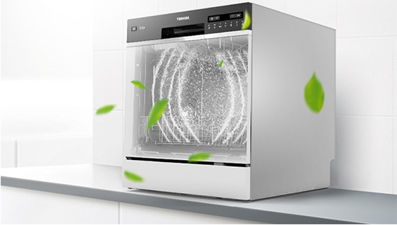 Myčka nádobí Toshiba DW-08T2EE(S)-CZ stříbrná