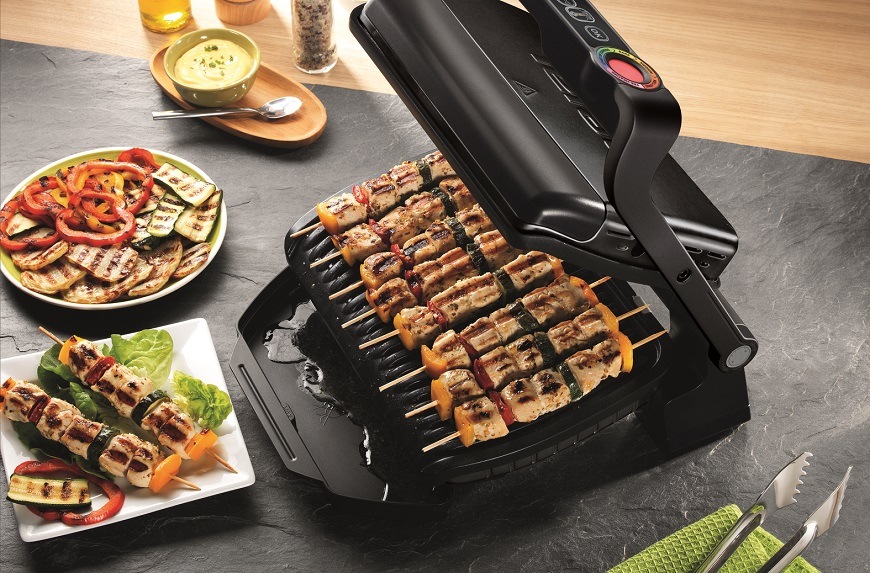 Gril Tefal Optigrill+ GC712834 černý TEFAL OptiGrill+ GC712834