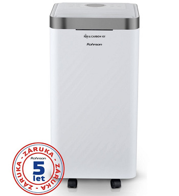 Odvlhčovač Rohnson R-91710 ION & CARBON bílý ROHR91710
