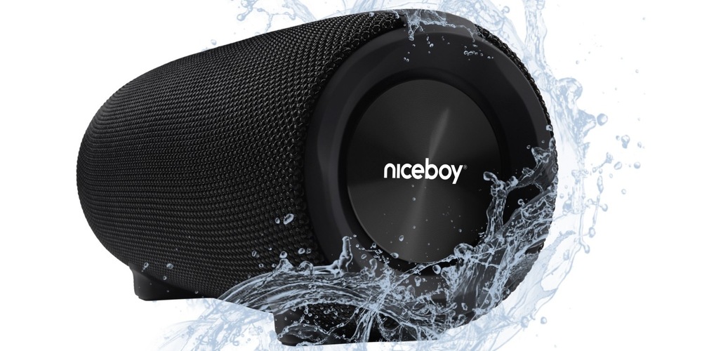 Přenosný reproduktor Niceboy Titan 4 černý