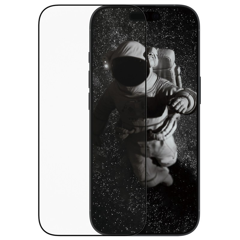 Tvrzené sklo PanzerGlass Ceramic II na Apple iPhone 17/16 Pro s instalačním rámečkem