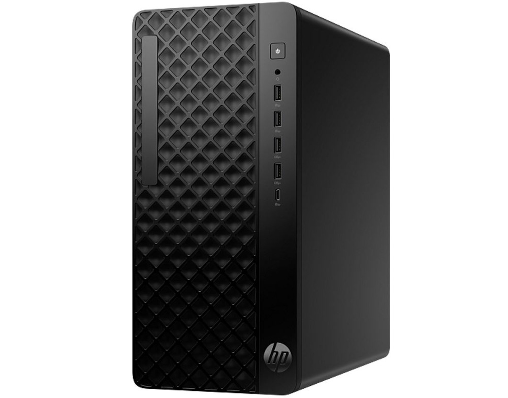 Stolní počítač HP ProDesk Tower 2 G1a černý Počítač HP ProDesk Tower 2 G1a v pohledu z boku