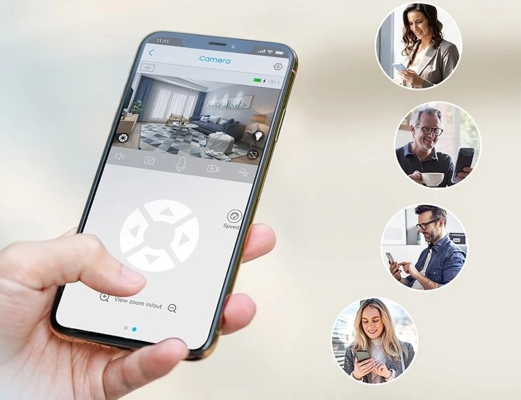 IP kamera Viking S309 Wi-Fi černá Viking S309 Wi-Fi umožňuje bezdrátové připojení díky Wi-Fi