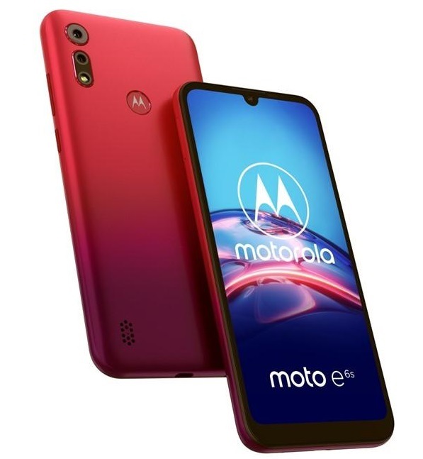 Mobilní telefon Motorola Moto E6s červený