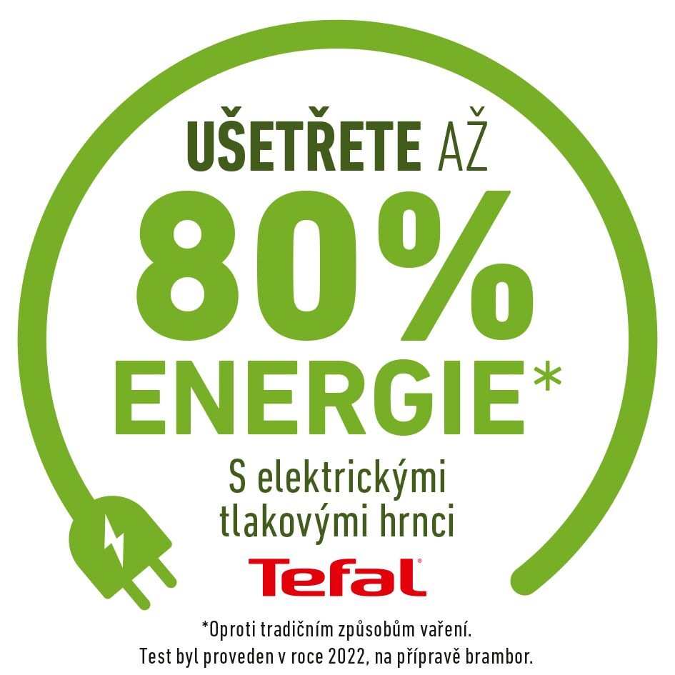 Multifunkční tlakový hrnec Tefal Cook4me+ Connect CY855830 černý