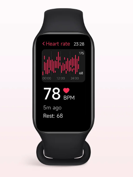 Fitness náramek Xiaomi Smart Band 8 Active černý