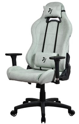 Herní židle Arozzi TORRETTA Soft Fabric v2 zelená