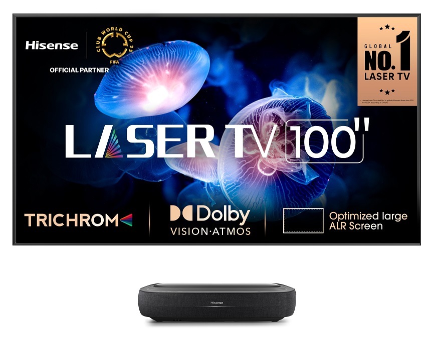 Laser Smart TV Hisense 100L9H, černá