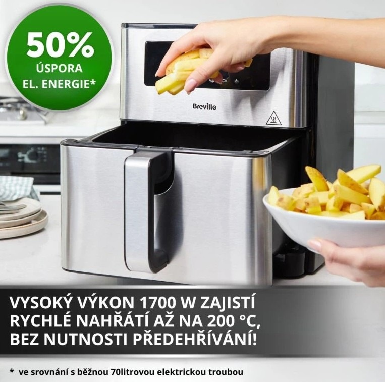 Fritéza horkovzdušná Breville VDF131X-01 nerez Fritéza horkovzdušná Breville VDF131X-01 nerez