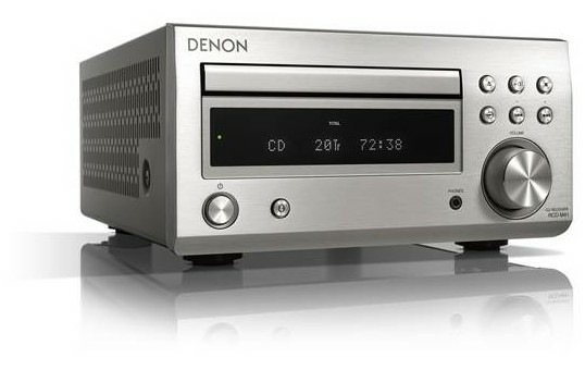 Mikrosystém Denon RCD-M41 DAB stříbrný Mikrosystém Denon RCD-M41 DAB stříbrný