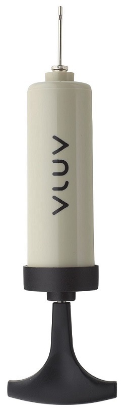 Balanční podsedák VLUV Pil&Ped Leiv 36 cm Mustard - žlutý, ruční pumpa